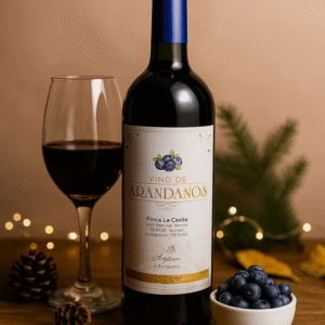 Vino de Arándanos Botella
